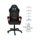 thumbnail image 4 of Silla Gamer Necnon iluminación RGB NBSGR122RG, 4 of 4