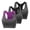 Purple, variant on Sports Bra for Women, Shockproof Yoga Tank Top with Nylon-Spandex Mix, Seamless Design, Humidity-Wicking, True-To-Size Fit, Machine Washable