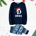 thumbnail image 2 of Jindong Dad Family Matching Christmas Pajamas Set Letter Print Parent Child Outfit, 2 of 5