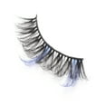 thumbnail image 3 of Unique Bargains 5 Pair 3D Curly Mix Color False Eyelashes for Makeup Blue, 3 of 5