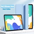 thumbnail image 1 of Funda Para Huawei Matepad Air 11.5 11 2023 2021 10.4 2022 2020 SE 10.4 10.1 T10S T10 Pro 10.8 M6 M5 Ultrafina Premium Cuero PU Inteligente Con Función De Soporte, 1 of 4