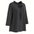 thumbnail image 4 of Blusa George para Mujer, Manga 3/4 Negro Talla 1Eg, 4 of 4