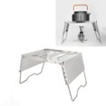 thumbnail image 4 of Support de Pot Pliable, Support de Poêle Pliable Coupe-Vent Imperméable pour Randonnée, 4 of 8