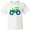 AA-White, variant on Inktastic Cute Green Tractor Youth T-Shirt