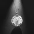 thumbnail image 1 of TEAMER Tarot Necklace Suit of Round Pendants Spiritual Jewelry for Witchy Jewelry（THREE OF WANDS）, 1 of 5
