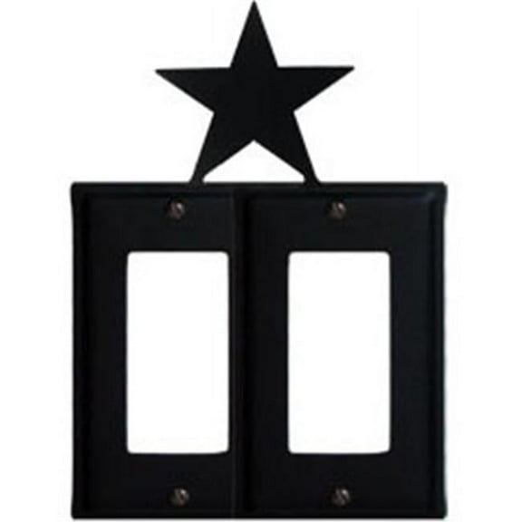 Star - Double GFI Cover