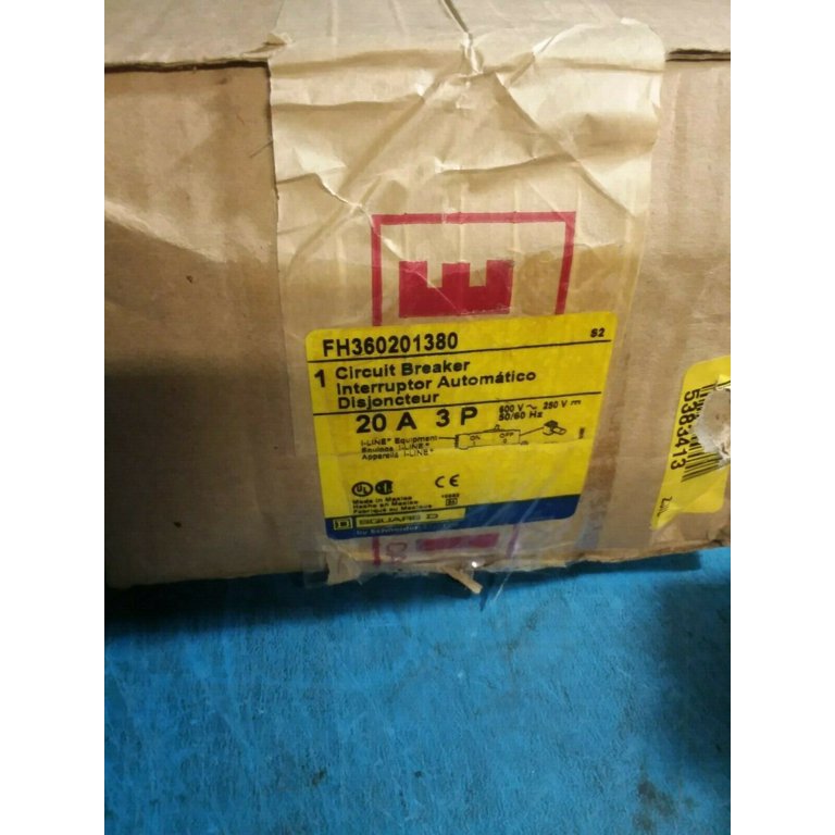 SQUARE D 20A AMP 3P POLE 600V 25kA@480V I-LINE PLUG ON