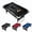 Black, variant on 7 FT Folding Pool Table – Fast Folding, Adjustable Leveling Legs – Playfield – Game Room, Basement, Patio – Accessories, Multiple Colors