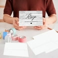 thumbnail image 4 of Koyal Wholesale 56-Pk RSVP Postcards for Wedding Gray Rustic Wood Cardstock Response Reply Cards, "4 x 6", 4 of 5