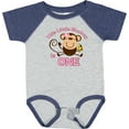 thumbnail image 3 of Inktastic Little Monkey Girl 1st Birthday Girls Baby Bodysuit, 3 of 5