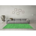 thumbnail image 3 of Ahgly Company Indoor Rectangle Abstract Emerald Green Modern Area Rugs, 4' x 6', 3 of 4