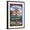 Black Frame, variant on Art.com York Beach, Maine - Sign Destinations Art Print by Lantern Press, Brown Frame Wall Art, 21" x 29"