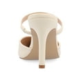 thumbnail image 3 of Journee Women's Yvon SuperNatural Shades Narrow Width Pointed Toe Mule Pumps, 3 of 9