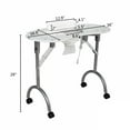 thumbnail image 2 of OmySalon Folding Manicure Table Nail Desk with Electric Dust Collector, Wrist Cushion & Carrying Bag, 2 of 7