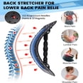 thumbnail image 2 of XIRQI 2026 New Back Stretcher Lumbar Back Cracker with Magnet Back Massager for Lower Back Pain Relief Upgraded Multi-Level Back Support Stretcher Spinal Board Device for Herniated Disc,Sciatica, 2 of 6