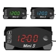 thumbnail image 4 of Ruibeauty 3 in 1 Motorcycle Voltmeter Electronic Clock Thermometer for LED Digital Display, 4 of 5