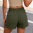 thumbnail image 4 of GUACER Casual Shorts for Women with Pockets Elastic Waist Drawstring Lounge Shorts for Summer & Weekend, 4 of 7