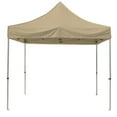 thumbnail image 1 of 10' x 10' Pop up Canopy Tent for Street Market - Beige, 1 of 6
