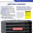 thumbnail image 4 of Goodman 5 Ton 13.4+ SEER2 Central Heat Pump with Mobile Home Coil System - GLZS4BA60, 4 of 8