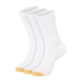 thumbnail image 3 of GoldToe Edition Women's Slouch Crew Socks White, 3 Pairs, Size 6-9, 3 of 7