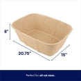 thumbnail image 2 of pack of 4 - Frisco High-Sided Disposable Cat Litter Box, Jumbo, 2 Count, 2 of 5