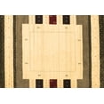 thumbnail image 1 of Ahgly Company Indoor Rectangle Solid Brown Modern Area Rugs, 5' x 7', 1 of 4