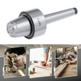 thumbnail image 3 of Yajisi 4‑Piece MT1 Wood Lathe Live Center Set with Spur Cups, 45 Steel, Quiet Bearings, Wooden Storage Box, 3 of 7