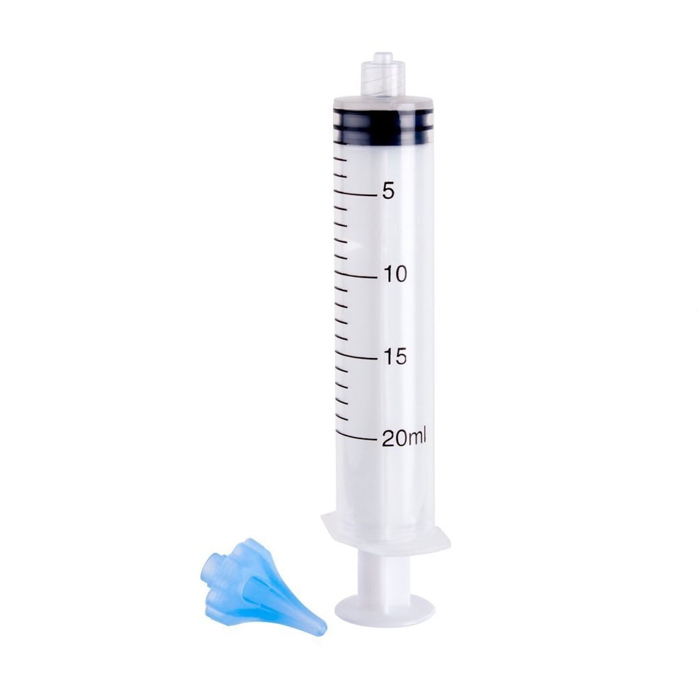 Ear Wax Syringe Kit With 4 Tips For Safe Ear Wax Cleaning