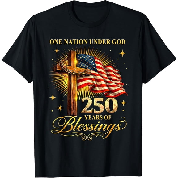 250th Anniversary USA Patriotic 250 Years American 4th July T-Shirt, Comfortable Breathable Soft Tee, Men's 100% Cotton Graphic T-Shirt 180gsm