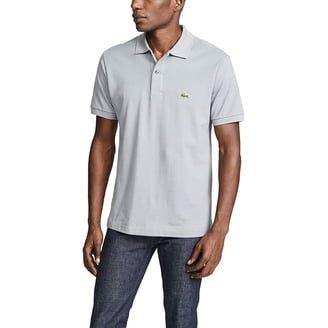Lacoste L1212-51 Classic Pique 100% Cotton White Polo Shirt for