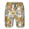 thumbnail image 4 of Naloa Ducks and Flowers Men's Beach Shorts, Surfing shorts, Swim trunks, Quick Dry Swim Trunks for Surfing Beach Fun - Small, 4 of 9