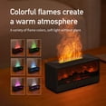 thumbnail image 4 of Fireplace Aroma Diffuser with Simulated Flame Effect, Ultrasonic Flame Humidifier with 7-Color Ambient Light, Essential Oil Diffuser with Remote Control & Timer, Quiet Diffuser for Home Office, 4 of 8
