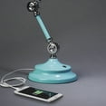 thumbnail image 5 of OttLite Wellness Series® Revive LED Desk Lamp with USB Charging Port, Turquoise, Metal, 5 of 8