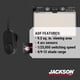 thumbnail image 3 of Casco de soldadura Jackson Safety ultraligero con oscurecimiento automático, 3 of 9