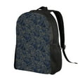 thumbnail image 2 of Cauagu Golden Peonies Print Backpacks,Travel Daypack Casual Laptop Backpack Bookbag Fits 15 Inch Computer for Men Women, 2 of 8