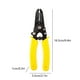 thumbnail image 3 of Pelacables para electricistas | Alicates multifuncionales para pelar y cortar cables | Cortador de cables de acero aleado con mango de PVC para trabajos eléctricos, 3 of 6