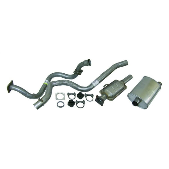 Crown Automotive 52006626K CAS52006626K EXHAUST KIT (WRANGLER) Fits select: 1991-1992 JEEP WRANGLER / YJ