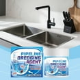 thumbnail image 6 of Enzyme Drain Cleaner Powder, Fast-Acting Pipe Unblocker for Kitchen Sink, Bathroom Shower & Toilet, Removes Hair Grease Soap Scum Clogs, Septic Safe, Odor Eliminator, 15-30 Minute Clog Remover, 6 of 9