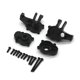 thumbnail image 1 of Carcasa del portal del nudillo de dirección delantera de Metal Compatible con actualizaciones de coche trepador de control remoto Yikong Yk4082 Yk4102 Yk4103, 1 of 1