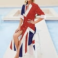 thumbnail image 4 of Flying Union Jack Long Sleeved Shirt Dress prom dresses clothes for women, 4 of 6