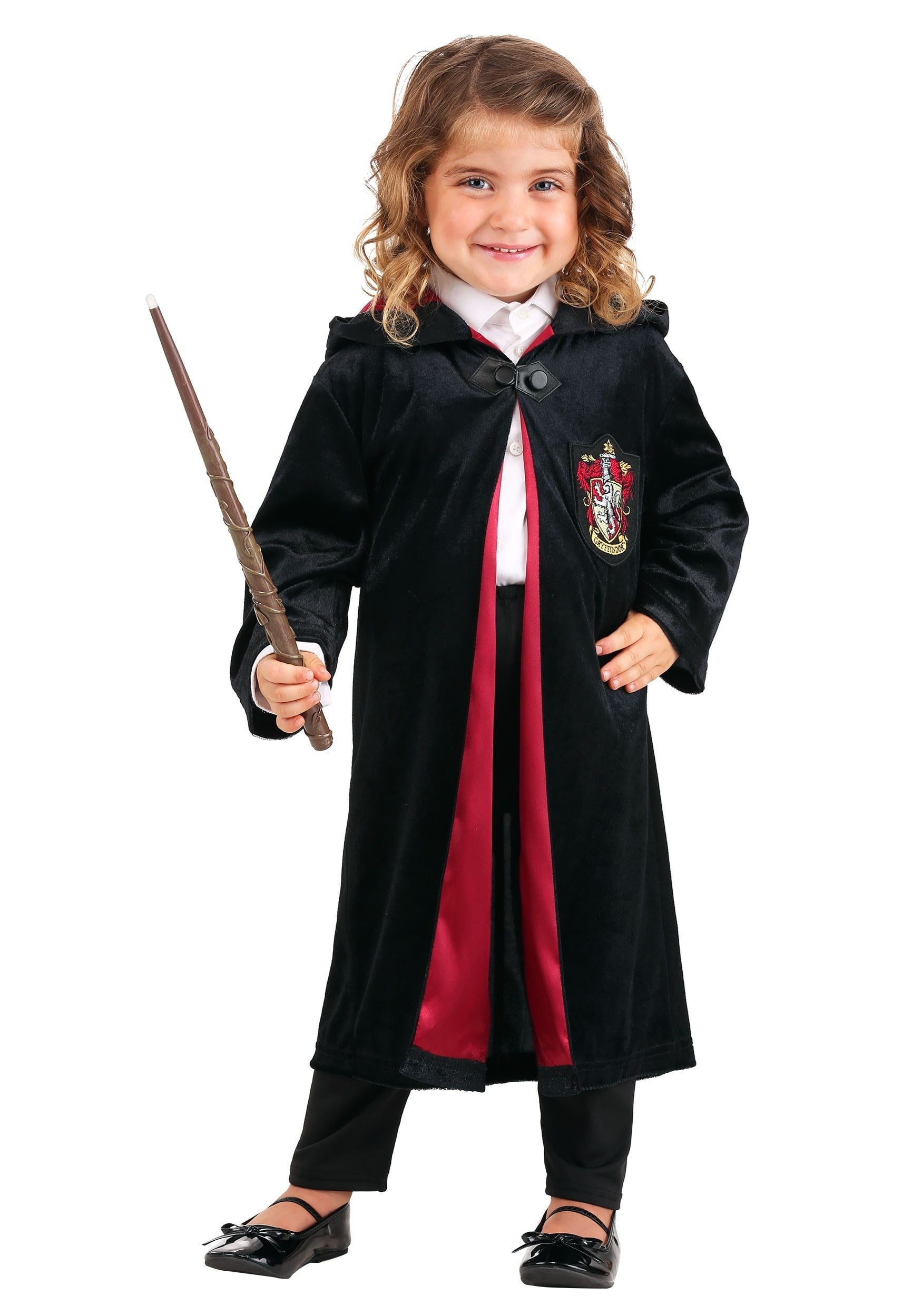 HARRY POTTER GRYFFINDOR COSTUME CAPE DRESS SIZE 2T 3T 4T 5T NEW! 