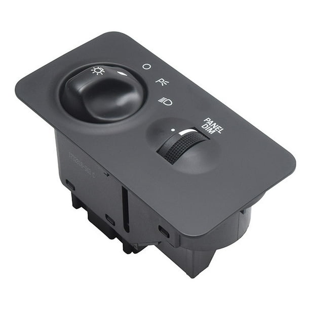 Interruptor de Luces Generico F-250 Super Duty 1999 A 2004 P/Faro C/Regulador Negro 12 pines