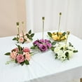 thumbnail image 4 of Artificial Flowers - Household Imitation Clearance! FNGZ Artificial Flower 1Pc C, Simulation Rose Wreath 20Cm Candlestick Wreath Christmas Decoration Window Prop Table Wedding Decoration Flowers, 4 of 6