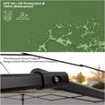 thumbnail image 5 of EastVita 10x10 Pop Up Awning with 4 Sidewalls 4 Ground Stakes 4 Ropes 4 Sandbags Green, 5 of 7
