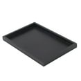 thumbnail image 3 of Rectangle Shape Solid Wood Tea Coffee Snack Food Serving Tray Plate Restaurant Trays 25*18*2cm, 3 of 6