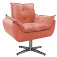 thumbnail image 2 of Sillón Odette B base de metal - Coral WEIK Odette, 2 of 5