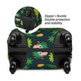 thumbnail image 2 of Fotbe Dinosaurs and Tropical Leaves and Flowers Funda Protectora para Equipaje, Antirrayones y Resistente a la Suciedad, Compatible con Maletas de 18 a 32 Pulgadas-Medium, 2 of 7