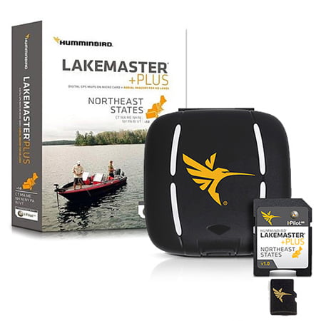 Humminbird 600045-4 LakeMaster PLUS Northeast V2 MicroSD Electronic Chart for sale online 