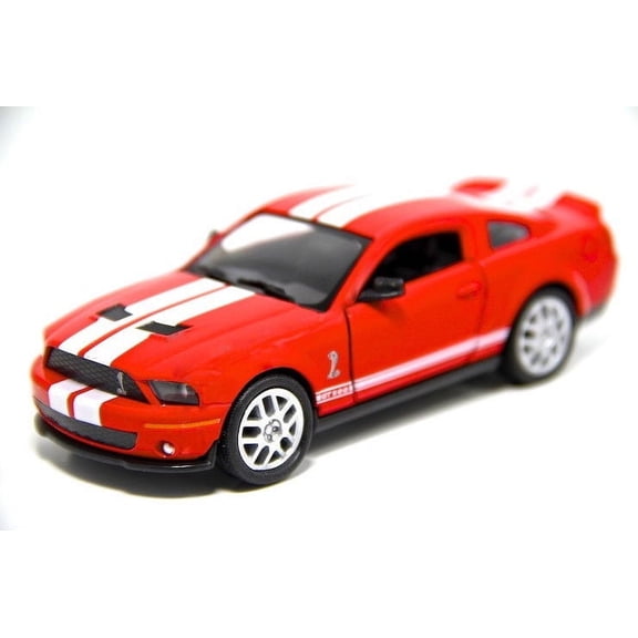 5" Kinsmart 2007 Ford Shelby GT500 Diecast Model Toy Car 1:38 Red