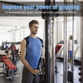 thumbnail image 4 of Trip Rope Cable Attachment Life Fitness G7 Multi Gym Nylon Steel Rubber Musculus Bips Trips Tension Rope Bodybuilding Gym Push Pull Press Cable Attachment, 4 of 8